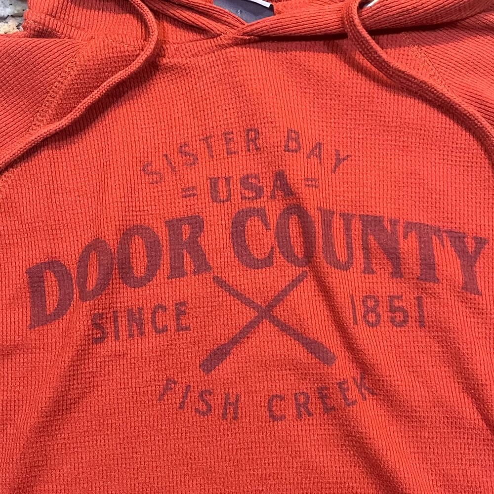 Sister Bay Door County Men Small Long Sleeve Shirt Destination Sweater‎ Hoodie